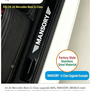 OEM-Style Welcome Pedal for New Mercedes G-Class